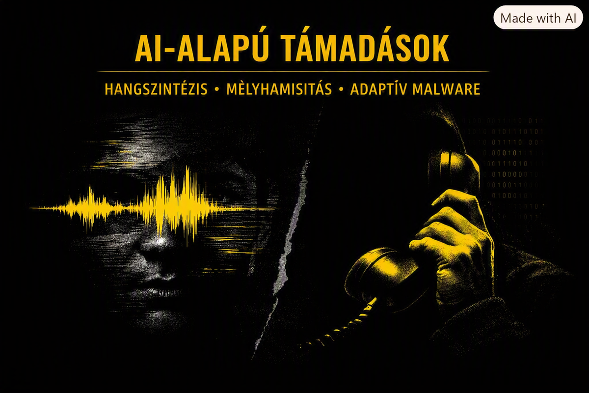 AI-alapú támadások: Hangszintézis, mélyhamisított vishing és az adaptív malware-ek kora
