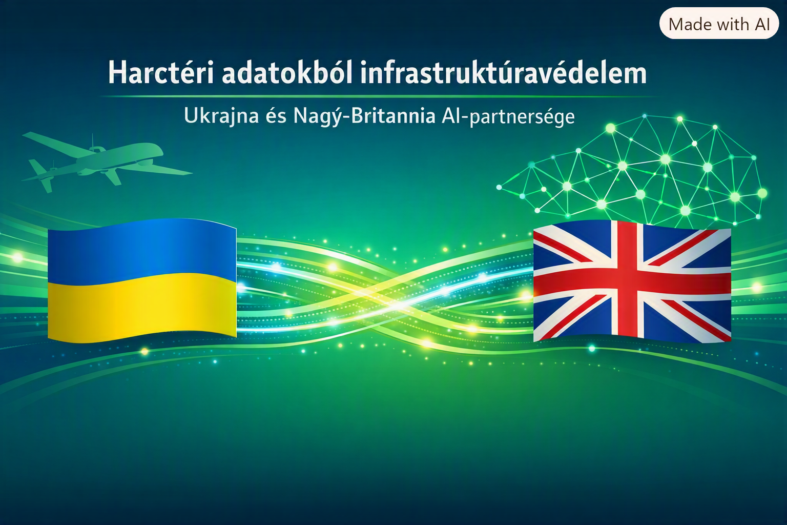 Harctéri adatokkal gyorsítaná az AI‑fejlesztést Ukrajna és Nagy‑Britannia