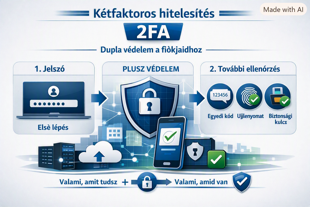 Kétfaktoros hitelesítés (2FA): Nem trend - követelmény