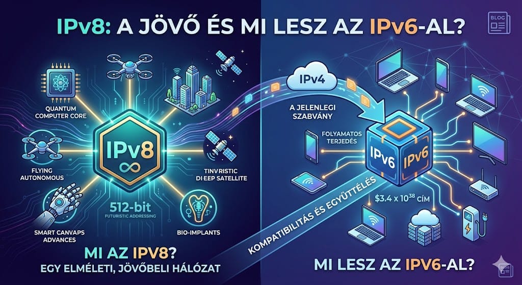 IPv8: A távoli jövő hálózata vagy csak mítosz?