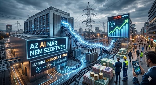 Az AI már nem szoftver, hanem energia és pénz – új korszak kezdődik
