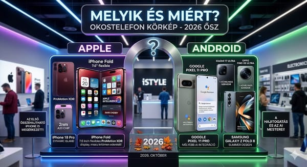 2026 Őszi Mobilpiac: Apple vs. Android – Jön a nagy összecsapás!