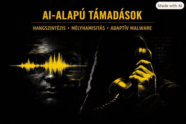 AI-alapú támadások: Hangszintézis, mélyhamisított vishing és az adaptív malware-ek kora
