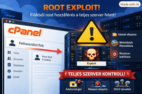 Súlyos sebezhetőségek a cPanelben